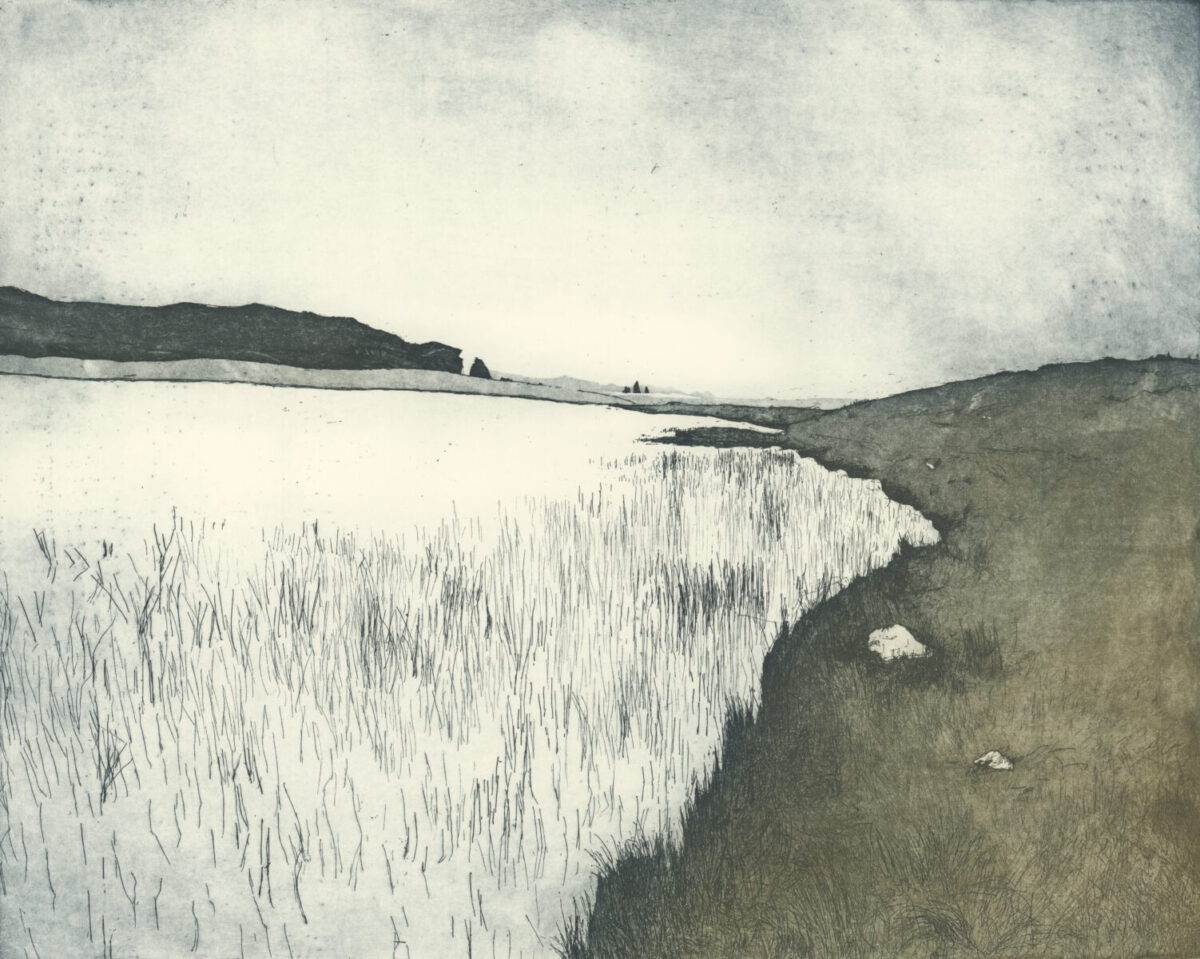 Am Horizont Das Meer 40x50
