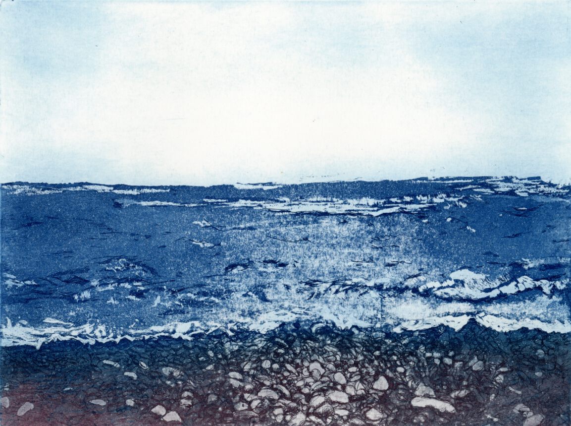 Meer und Steine 15x20 cm